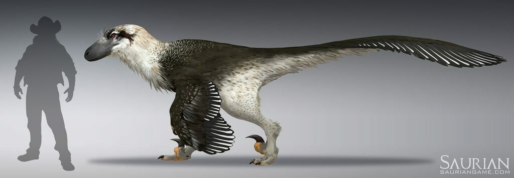 giant raptor dinosaur